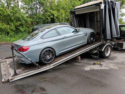 2018 M4 with laser shifter/integrated radar system installed@Hifiautosport