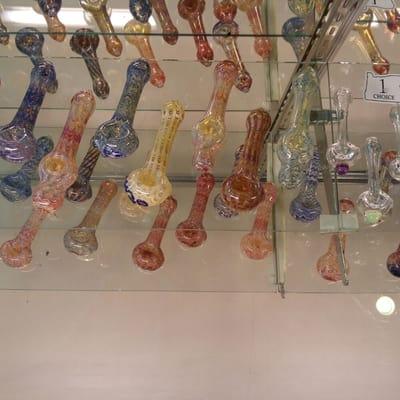 Large selection of pipes!