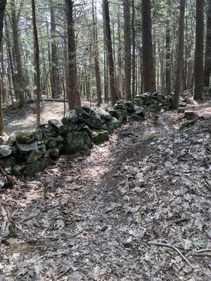 Crumbling stone walls ... how did they ever make a living farming these rocky lands?