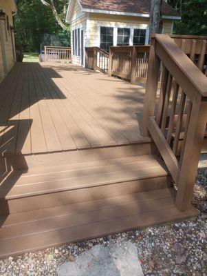 Back deck