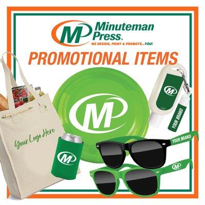 Everything you need to promote your business in one stop.  Let Minuteman Press help you with your next big event.