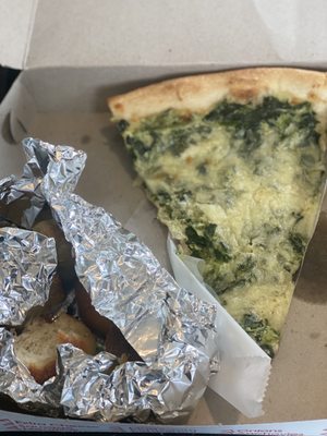 Spinach slice