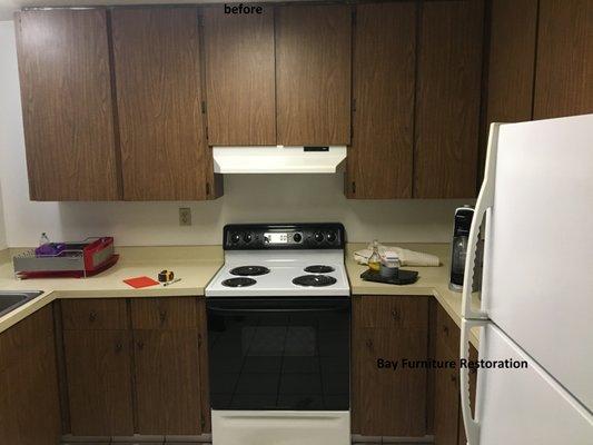 a before picture of Kitchen and counter tops