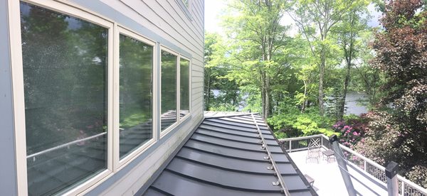 In Hemlock Farms, we love the view looking to the lake