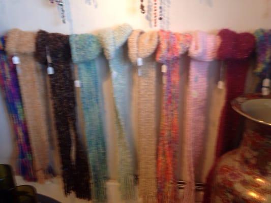 Handmade scarves