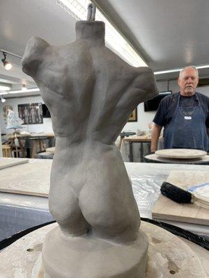 Torso sculpture