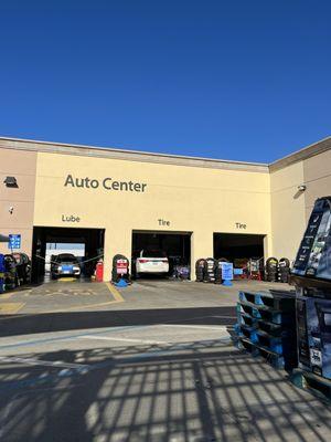 Walmart "Auto Center"