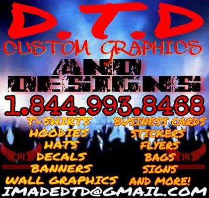 DTD Custom Graphics  and Designs