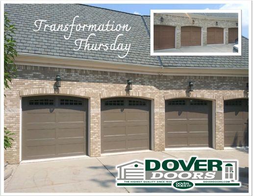 Four New Beautiful Custom Doors by Dover and Company!  Michigan's Top Rated Door Company