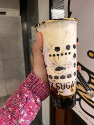 Taro Milk Boba Pudding (Special)