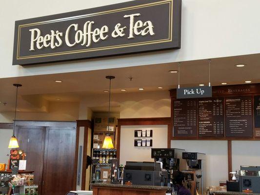 Peet's Coffee inside Raley's