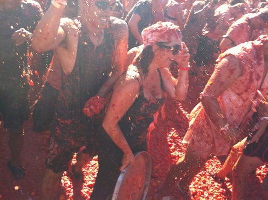 tomato battle, pic by yayplanner