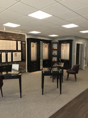 Inside office/frame dispensary