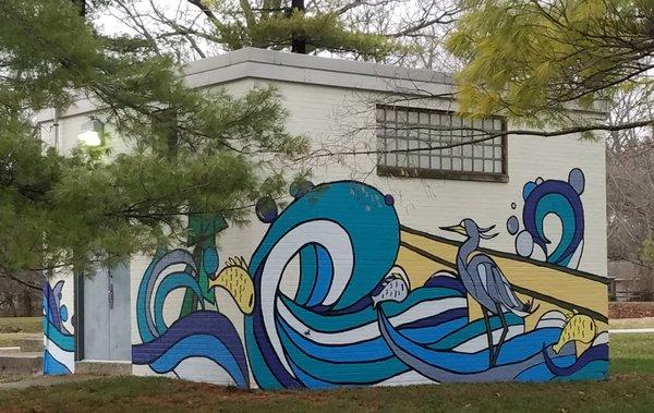 Alice Carter Place Mural 2020 by Ess McKee