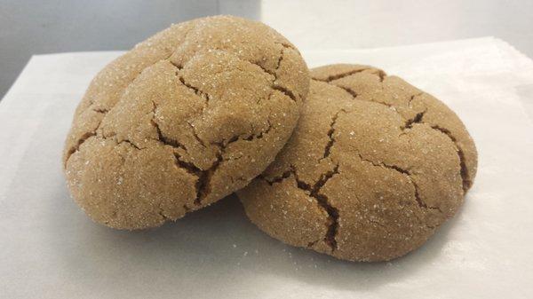 GF Ginger Molasses Cookies