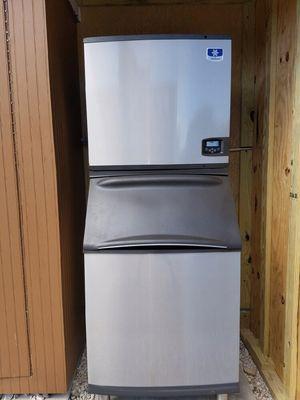 Commercial grade ice machine installation