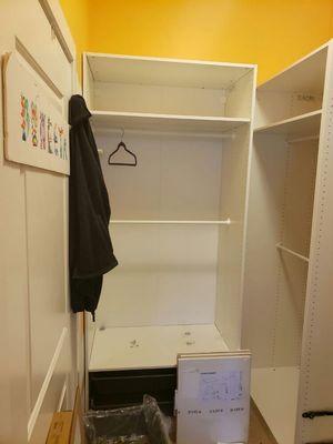 Walk-in closets and storage