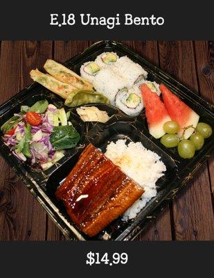 Unagi bento box