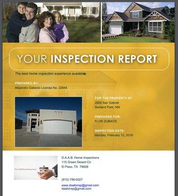 Home Inspection Report