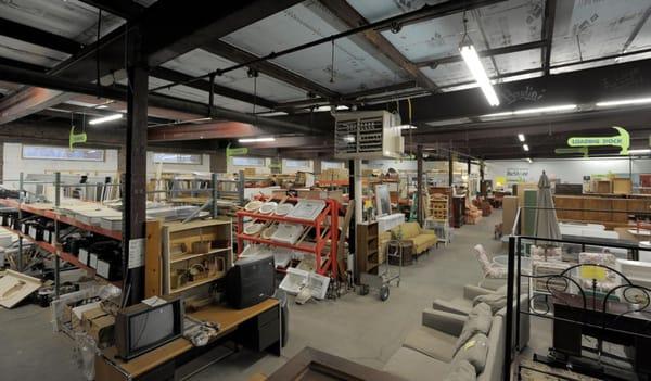 A view of their previous location. Inventory is the same, but the warehouse is different.