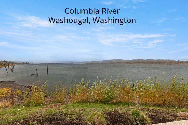 Columbia River in Washougal, Washington.