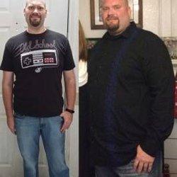 Total Weight Loss= 143 lbs. BMI went from 43.5 to 24.5!