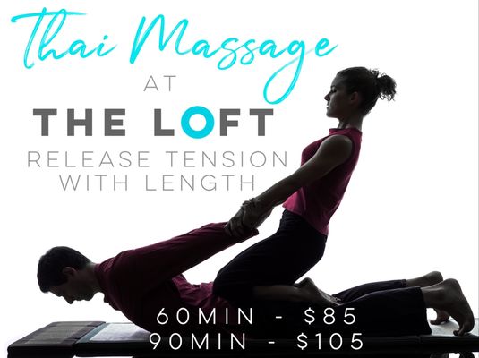 Thai Massage & Thai Ashiatsu Blend Massage