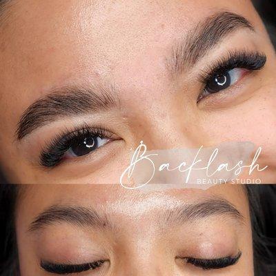 Brow Lamination, Tint & Wax