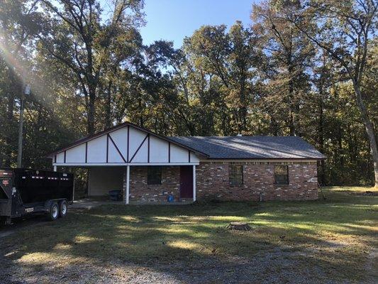 Pewter Gray roof installed in Cabot, AR