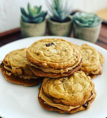 Custom Peanut Butter Chocolate Chip Sandwiches