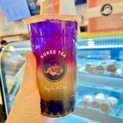 Butterfly Dream Tea with boba