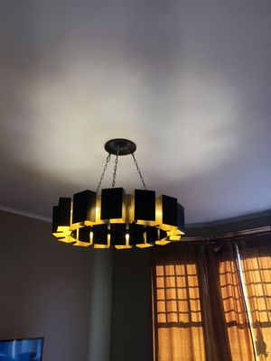 Living room light fixture replacement