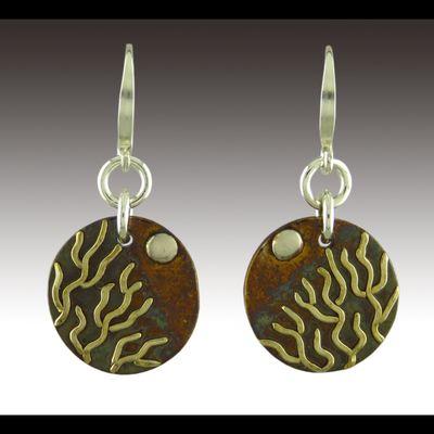 Tree Branch Earrings - Sterling Silver