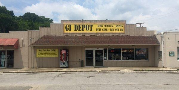 Store front of our new location as of May 1, 2015.