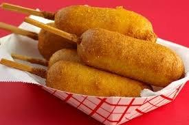 Corndogs and Jalapeno corn dogs