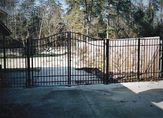 Decorative Aluminum  Gates Customizable