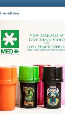 The MED TAINER # available now at tobacco zone ... back in stock MED* TAINER SMELL PROOF GRINDER...