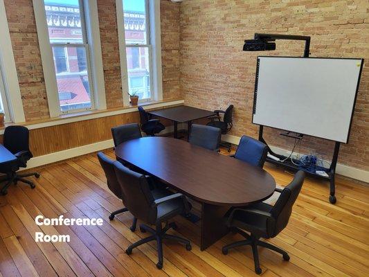 Conference Room, available to members and the general public.