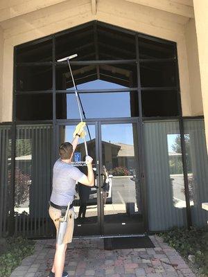 Office Window Cleaning.