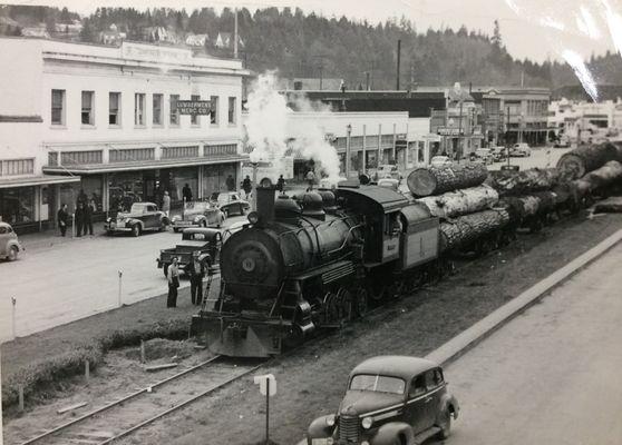 Learn about the growth of Mason County, big timber, and the railroads that were integral to the logging industry.