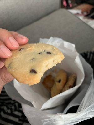 chocolate chip butter cookie. 5 stars