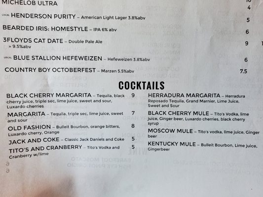 Cocktails