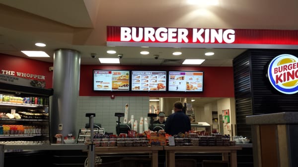 Burger King at the Hickory Run Service Station