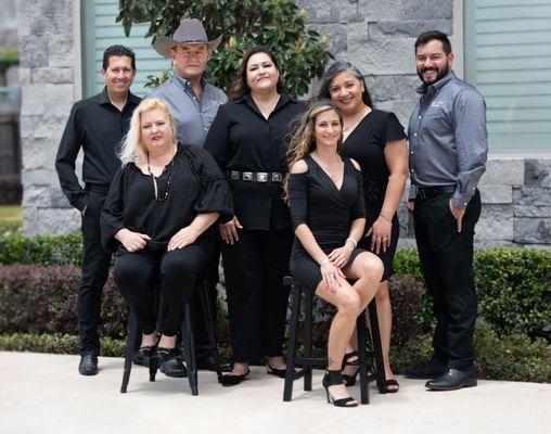 Our commercial team.. Standing: Ricardo, Mike, Pat, Yessenia and Michael. Sitting: Brenda Hardee and Yesica Suarez