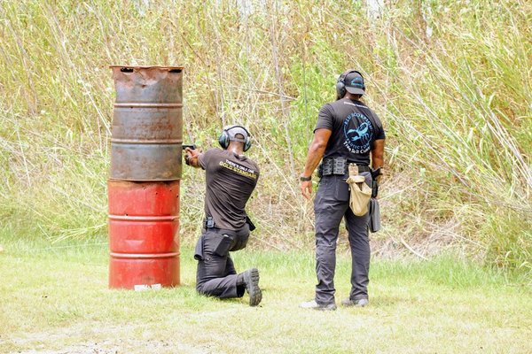 Shoot behind barriers