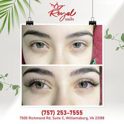 Embrace the cozy allure of fall with our luxurious eyelash extensions.