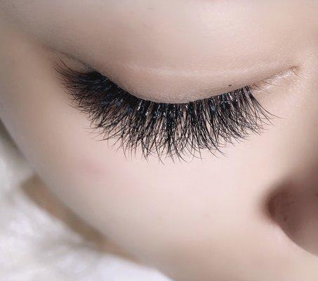 3D flower eyelashes extension！