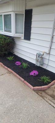 New flower bed install.