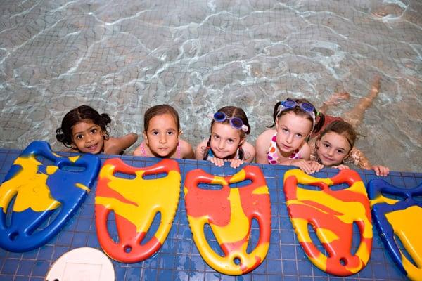 Swimming Lessons - Mandell JCC. Photo credit: Lorraine Greenfield.