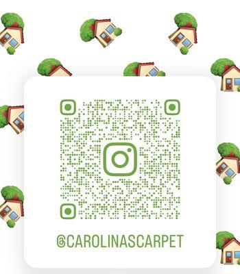 Instagram account! https://www.carolinascarpetcleaning.com